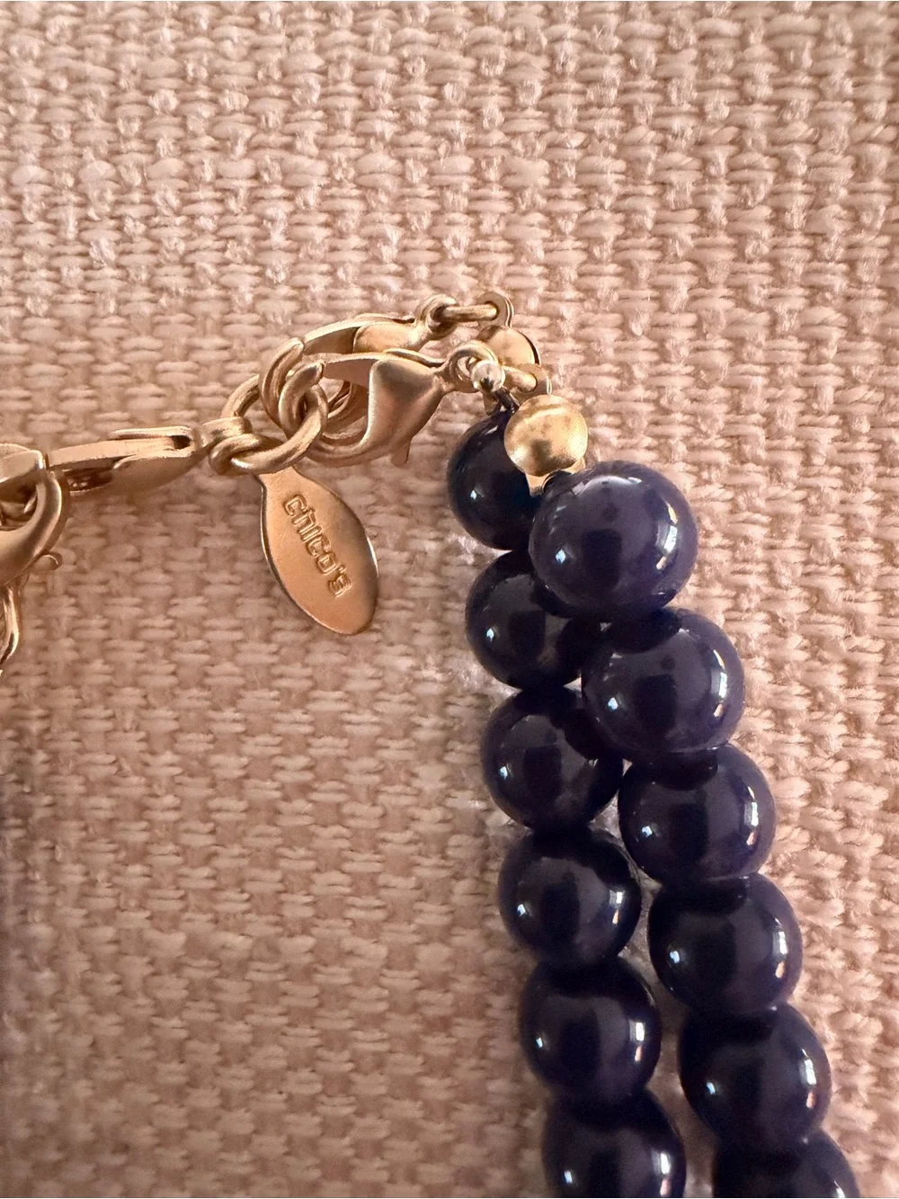 Chicos layered navy